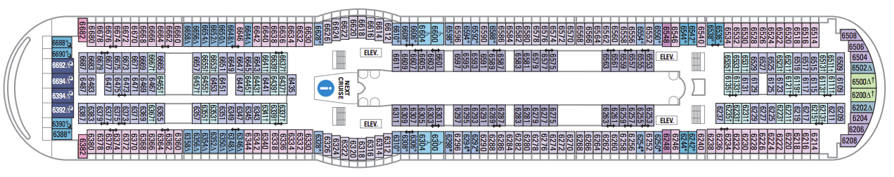 Royal Carrabean Adventure of the Seas Deck 6.png